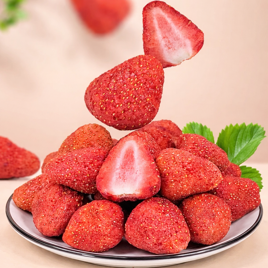 freeze dried strawberry crunchy fresh best