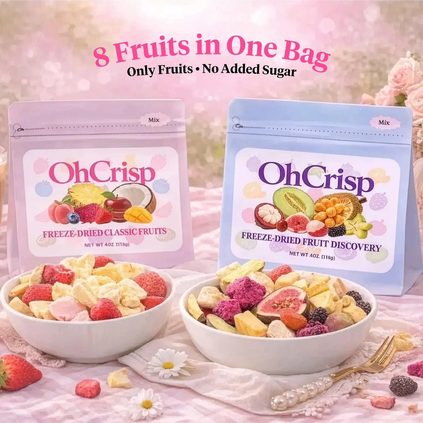 Freeze-dried Classic Fruits (Mix / 4oz)