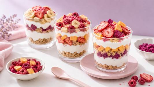 How to Make No-Bake Yogurt Cups With Freeze-Dried Fruit