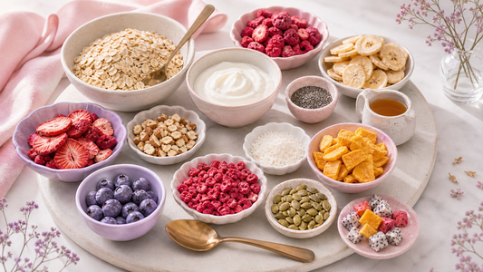 How to Build an Oatmeal Toppings Board for Weekend Brunch