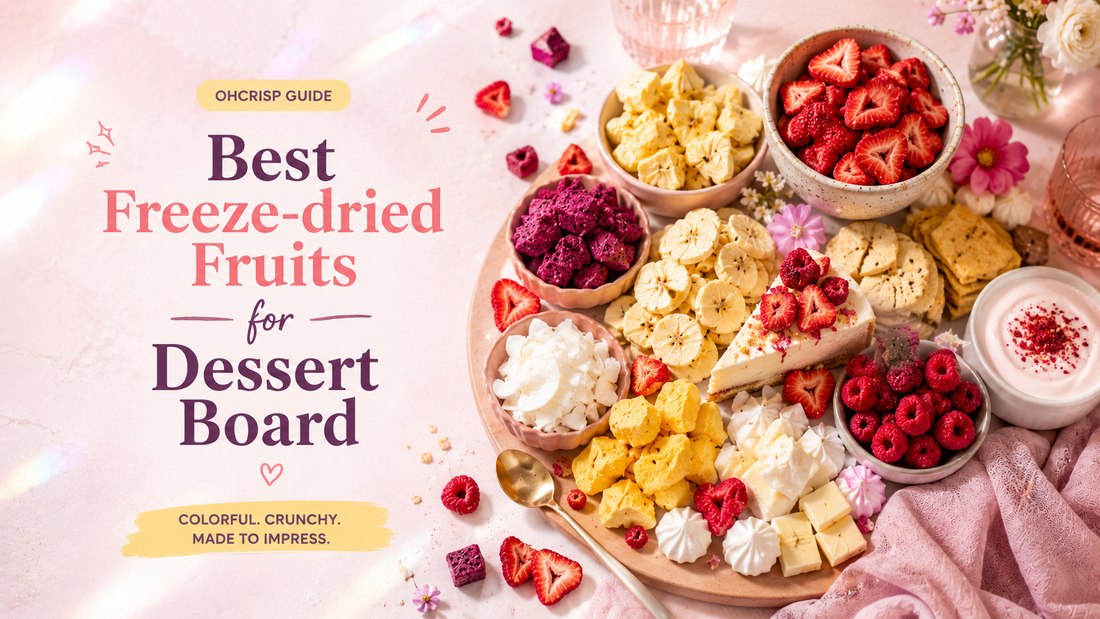 Best Freeze-Dried Fruit for Dessert Boards