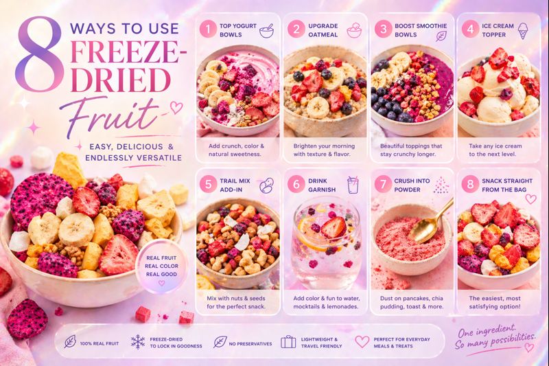 8 Ways to Use Freeze-Dried Fruit