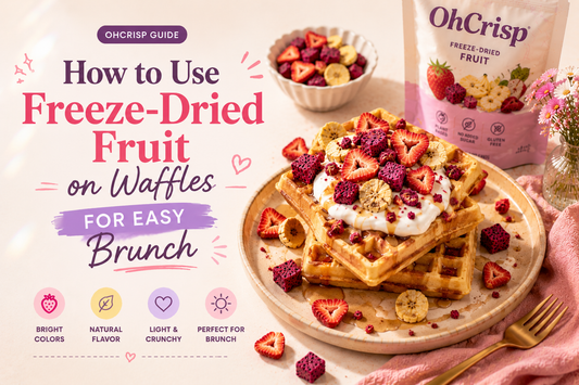 How to Use Freeze-Dried Fruit on Waffles for Easy Brunch Plates