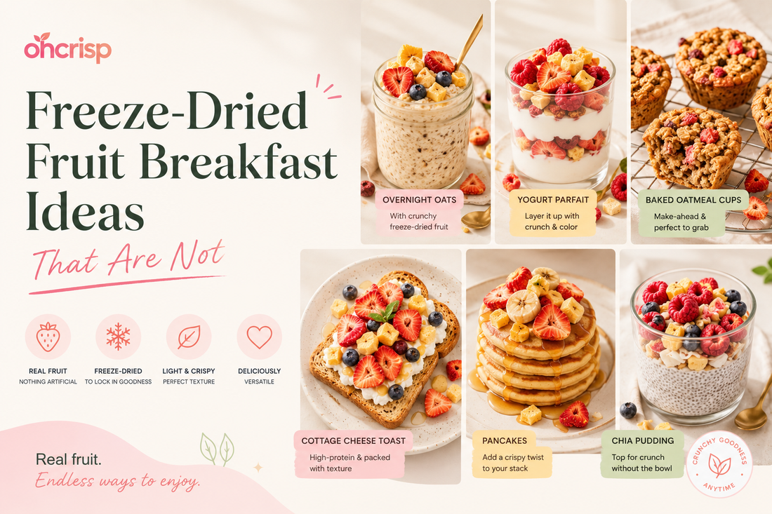 Freeze-Dried Fruit Breakfast Ideas That Are Not Smoothie Bowls