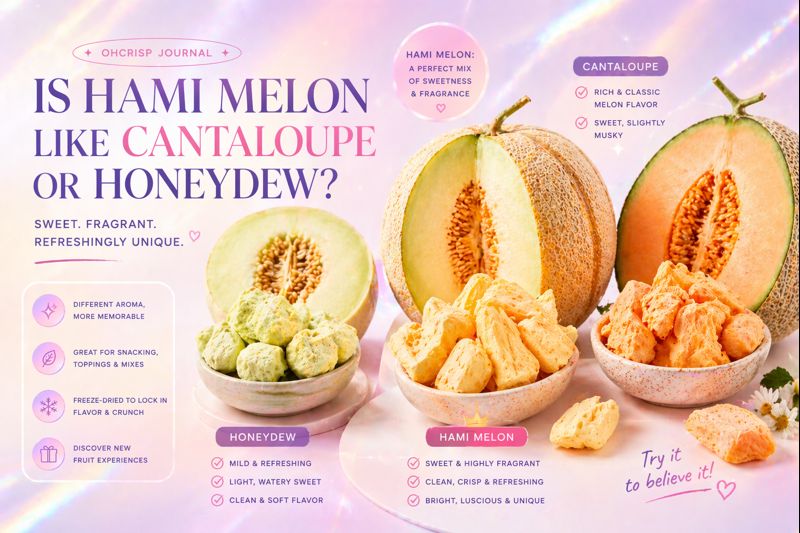 Is Hami Melon Like Cantaloupe or Honeydew?