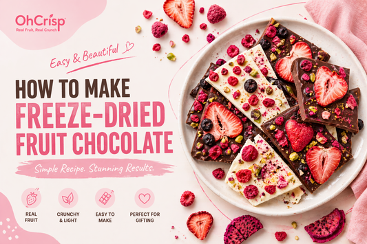 How to Make Freeze-Dried Fruit Chocolate