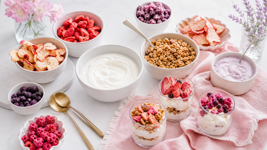 How to Build a Yogurt Parfait Bar with Freeze-Dried Fruit