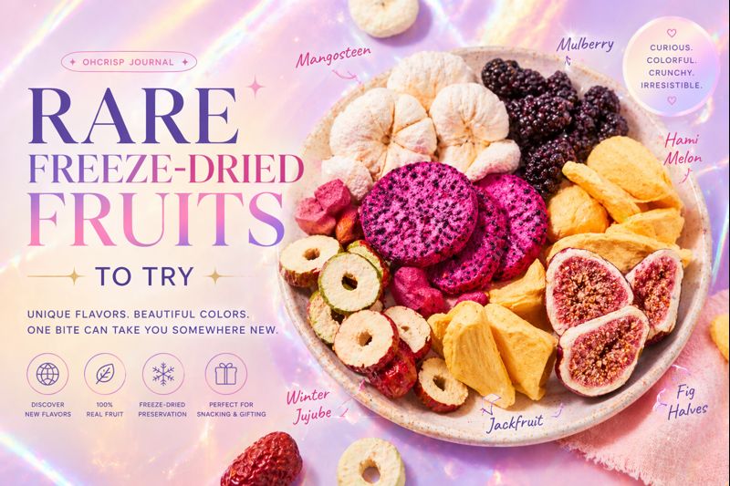 Rare Freeze-Dried Fruits to Try