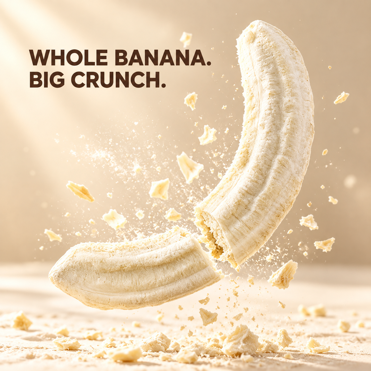 Freeze-dried Whole Banana (Whole/4.2oz)