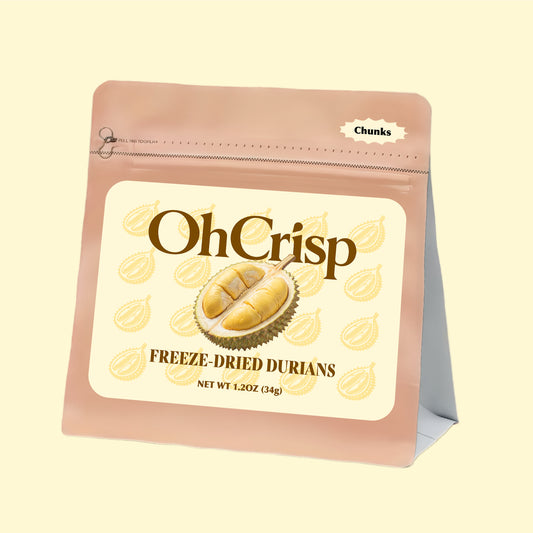 Freeze-dried Durians (Chunks)