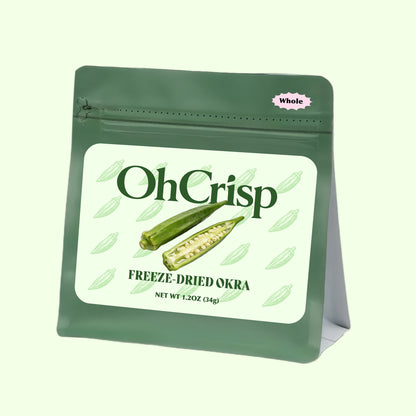 Freeze-dried Okra (Whole)