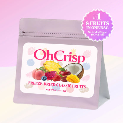 Freeze-dried Classic Fruits (Mix / 4oz)