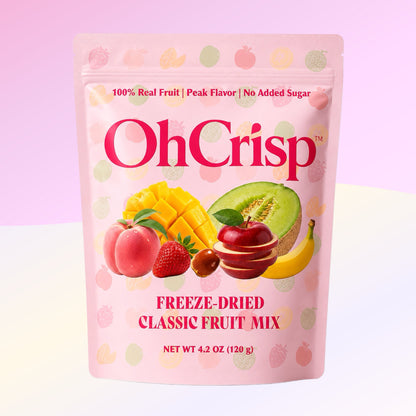 OhCrisp Classic Fruits Mix product information