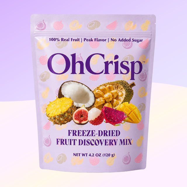 OhCrisp Exotic Fruits Discovery Mix product information