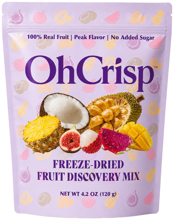 OhCrisp Freeze-Dried Fruit Discovery Mix